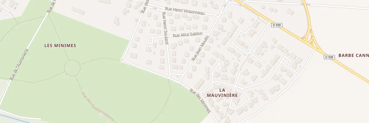 Plan du 10 Rue Jean Moulin à Surgères