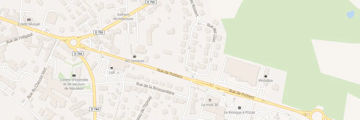 Plan du 22 Rue des Lilas à Mauléon