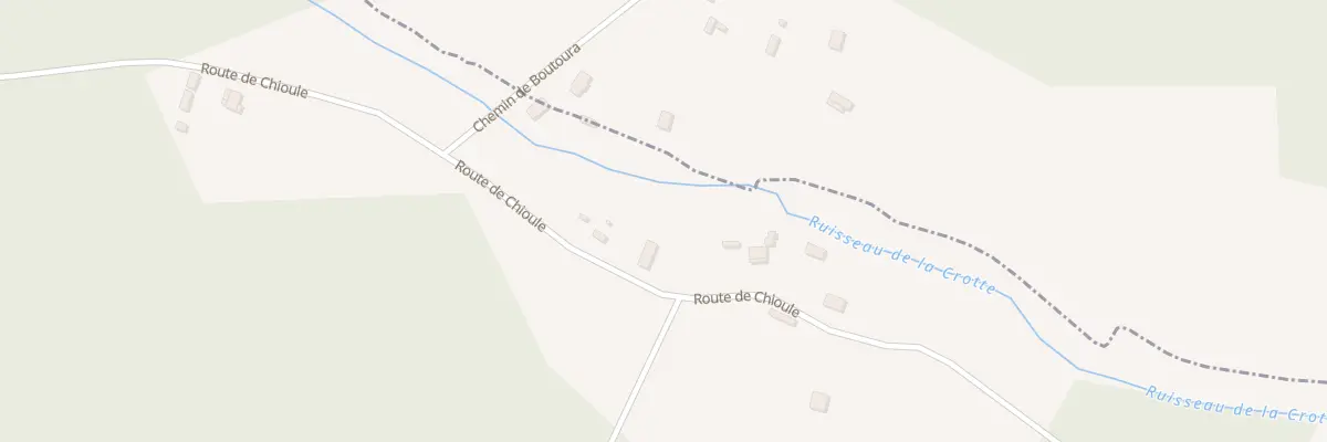 Plan du 24 Pouchiou à Trensacq