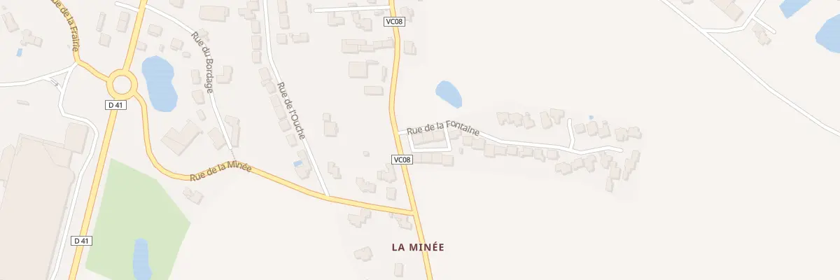 Plan du 28 Rue de la Fontaine à Saint-Pierre-des-Échaubrognes