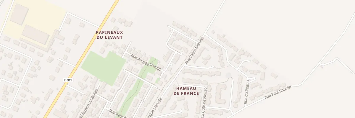Plan du 4 Rue Charles Baudelaire à Surgères