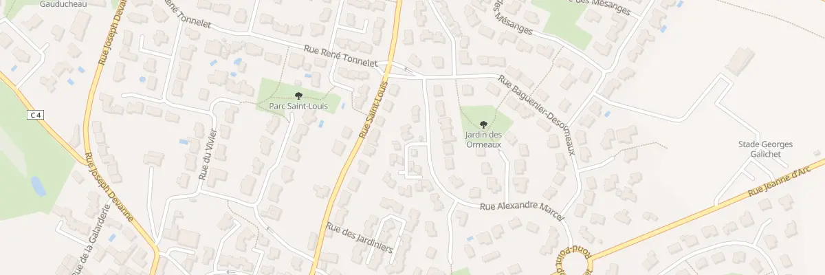Plan du 33 Rue alexandre marcel à Maulévrier
