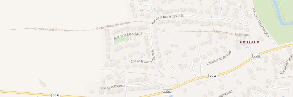 Plan du 38 Rue de la Reine des Pres à Chemillé-en-Anjou