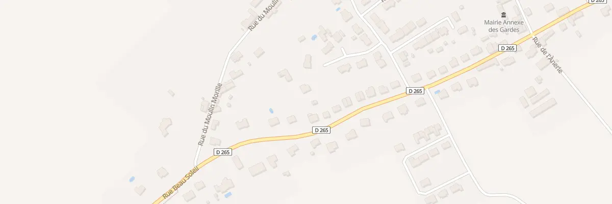 Plan du 50 Rue Beau Soleil (Les Gardes) à Chemillé-en-Anjou