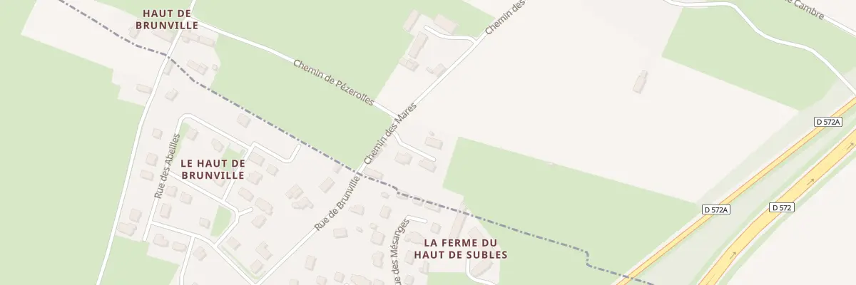 Plan du 15 Che des Mares à Saint-Loup-Hors
