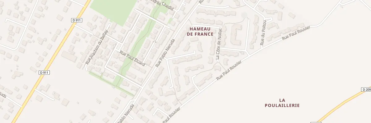 Plan du 5 Imp de l’Aunis à Surgères