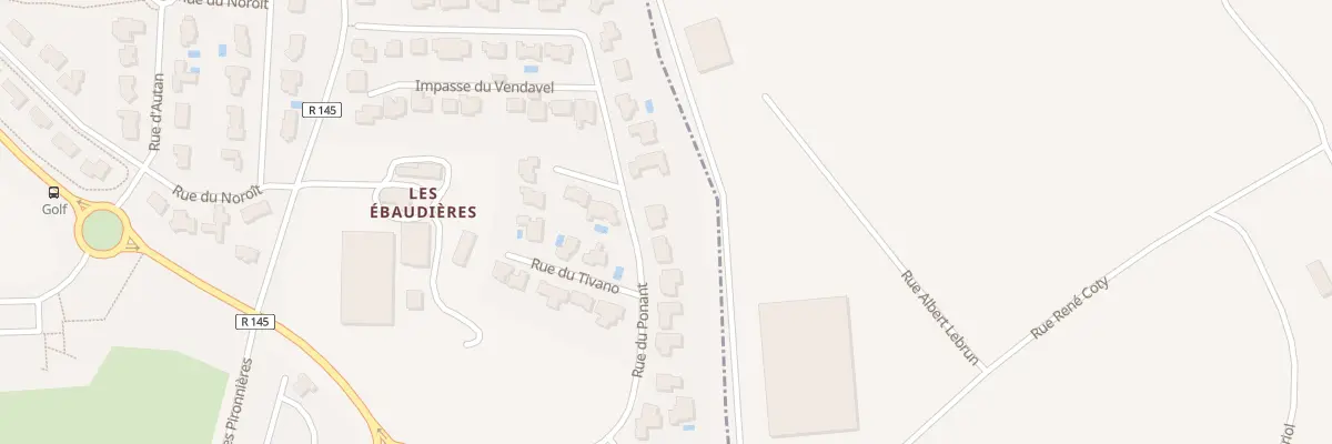 Plan du 26 Rue du Ponant à Changé