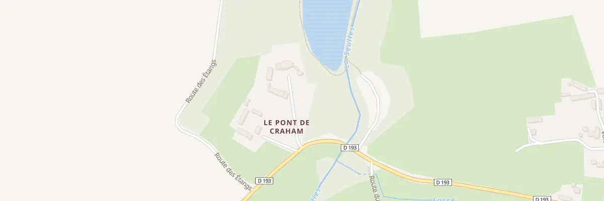 Plan du 17 Rte de Villers-Bocage à Cahagnes