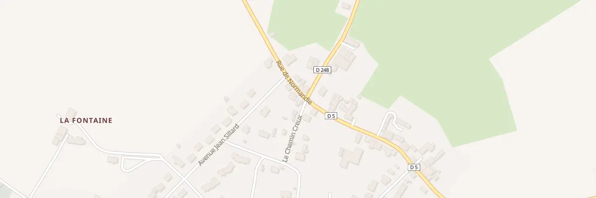 Plan du 55 Rue de Normandie à Châtillon-sur-Colmont
