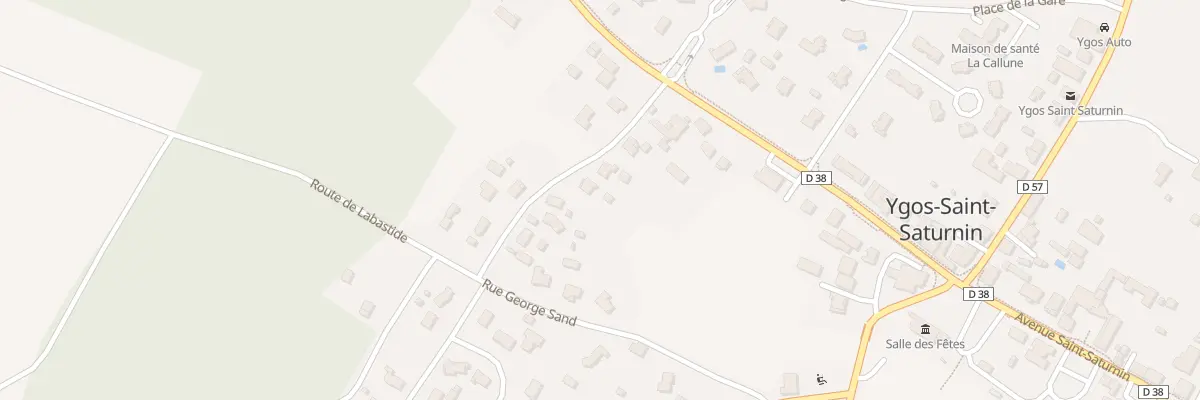 Plan du 101 Che de la Minoterie à Ygos-Saint-Saturnin