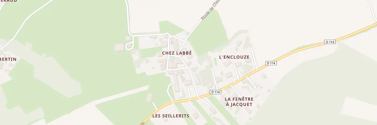Plan du 6 Rte Chez Labbé à Rétaud