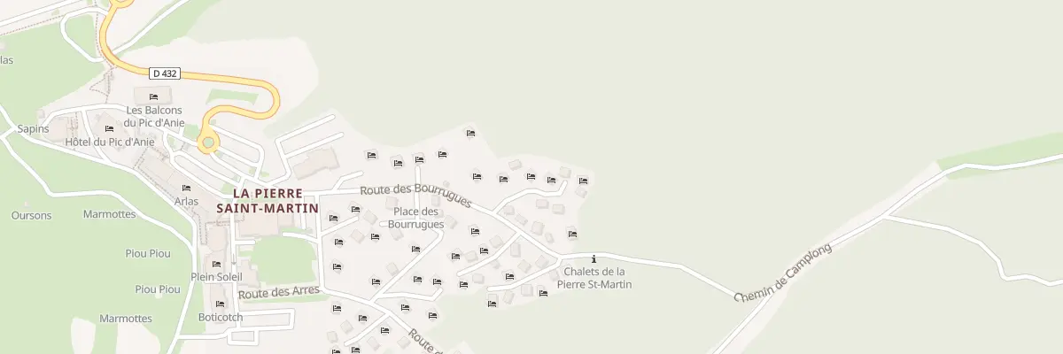 Plan du 9012 Che des Myrtilles à Arette