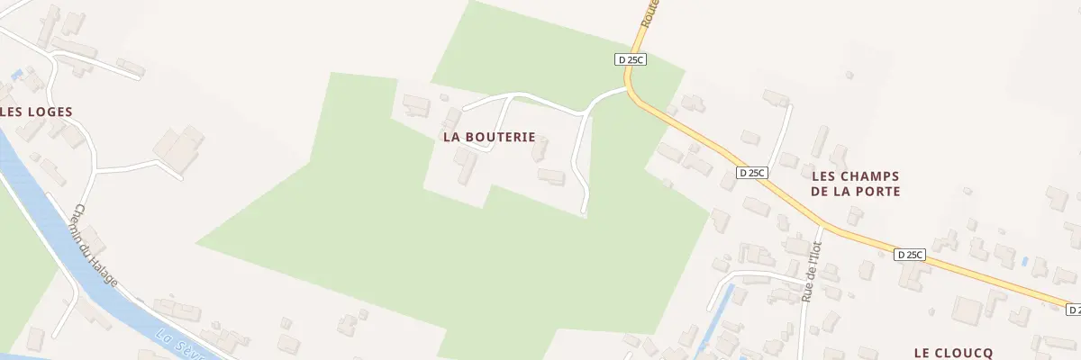 Plan du 11 La Bouterie à Damvix