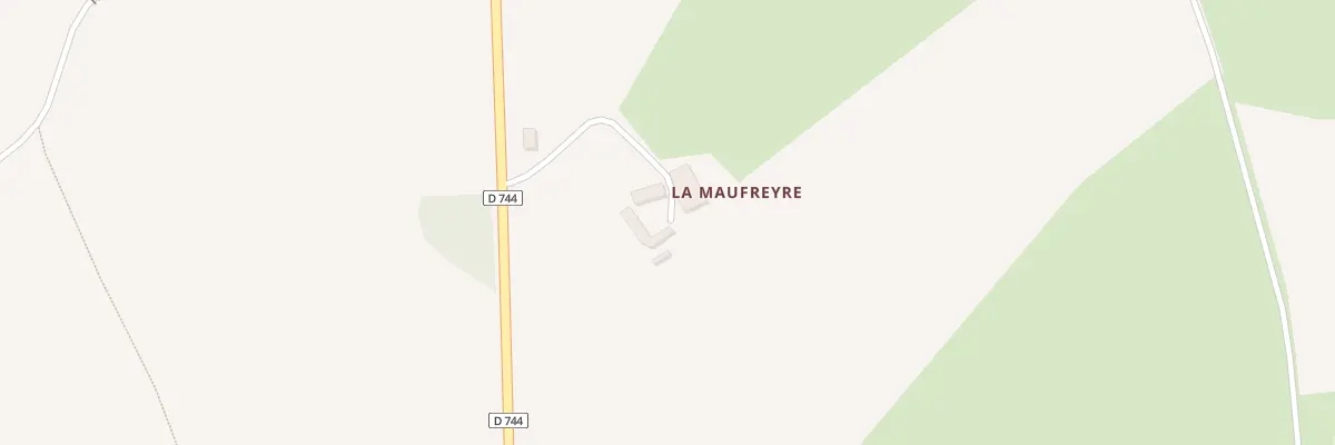 Plan du 5027 La Maufrèyere à La Petite-Boissière