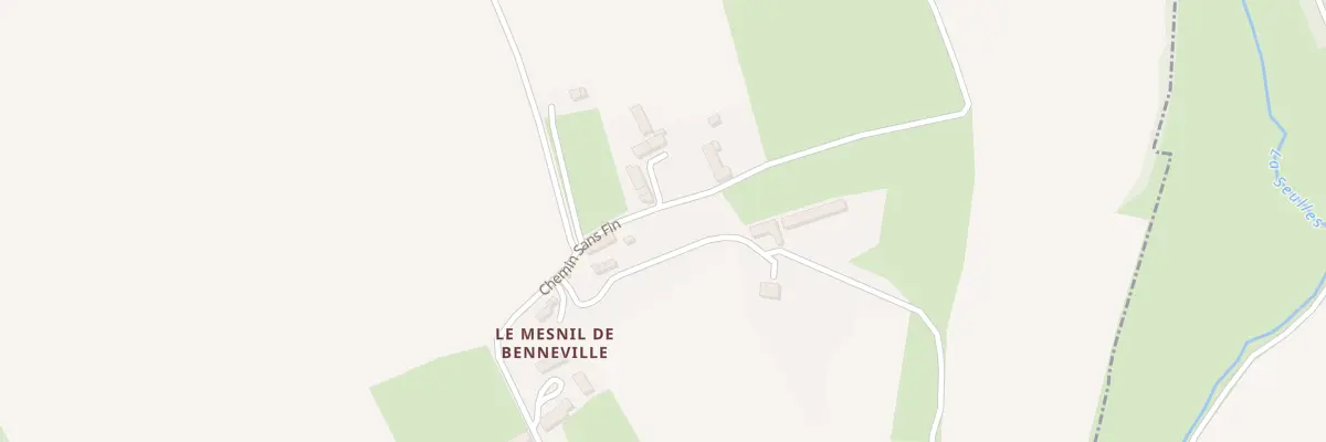 Plan du 352 Che Sans Fin à Cahagnes