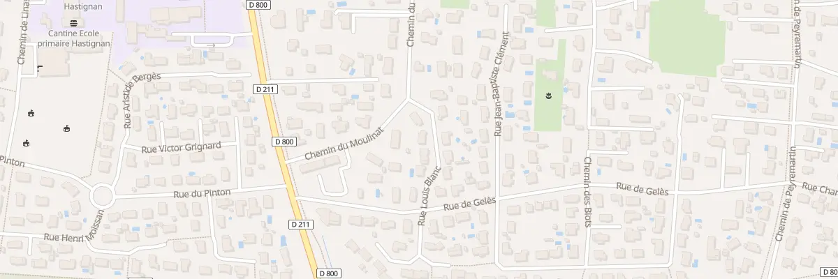 Plan du 3 Rue Louis Blanc à Saint-Médard-en-Jalles