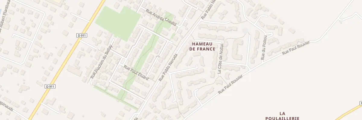 Plan du 37 Rue Pablo Néruda à Surgères
