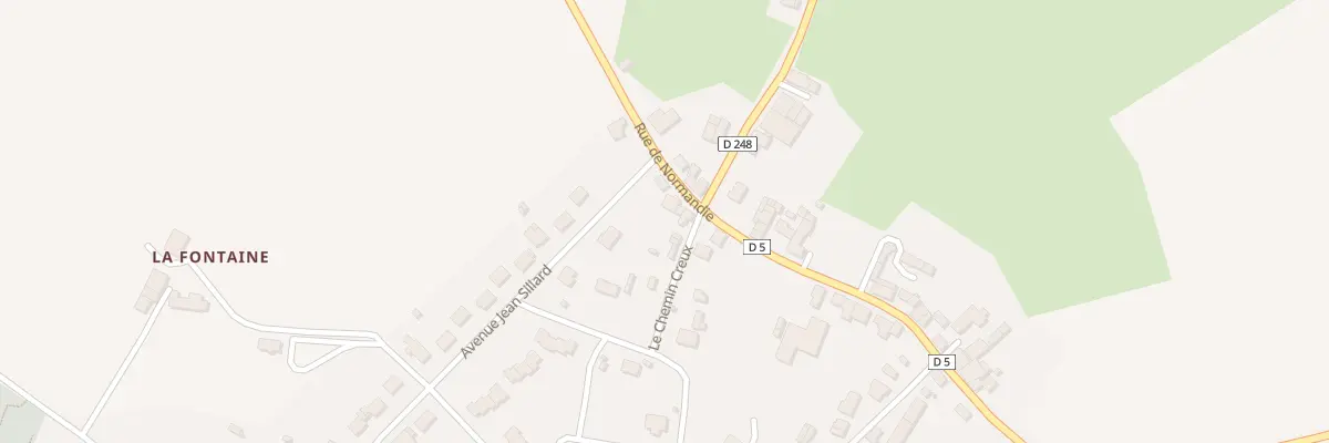 Plan du 57 Rue de Normandie à Châtillon-sur-Colmont