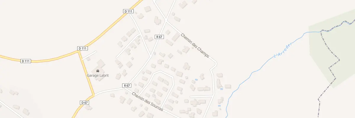 Plan du 5073 Av de Mourenx à Navarrenx