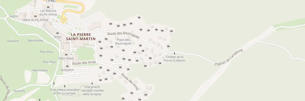 Plan du 9034 Che des Gentianes à Arette