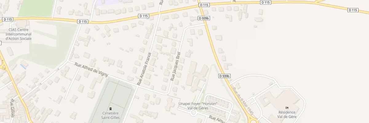 Plan du 13 Rue Jacques Brel à Surgères