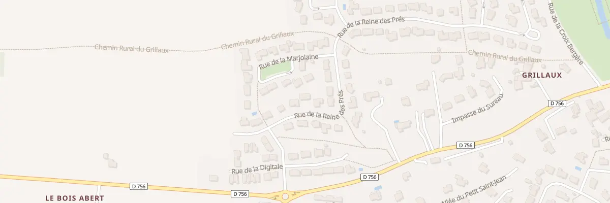 Plan du 44 Rue de la Reine des Pres à Chemillé-en-Anjou
