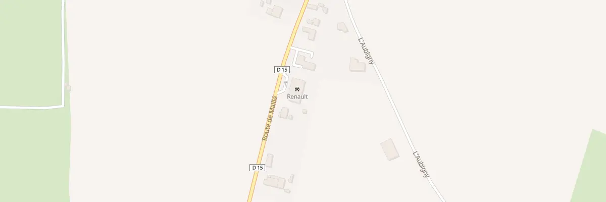 Plan du 15 Rte de Maille à Maillezais