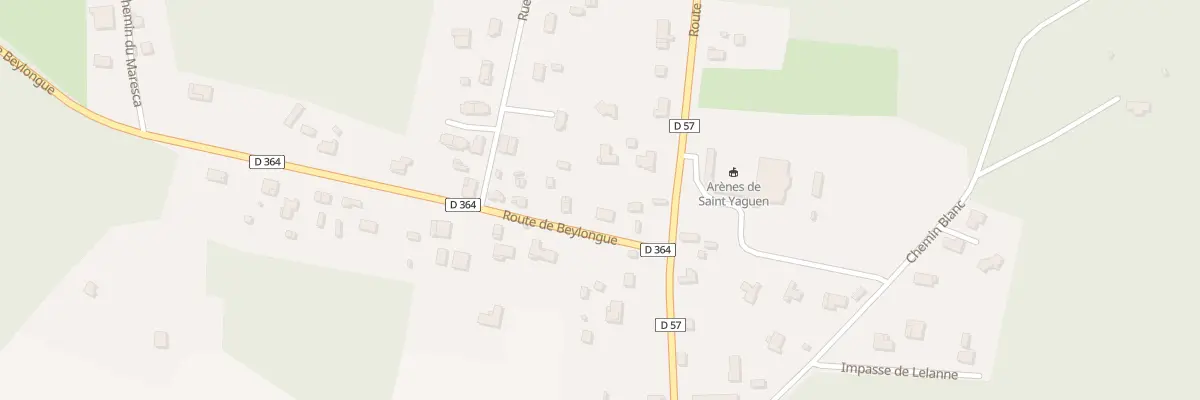 Plan du 70 Rte de Beylongue à Saint-Yaguen
