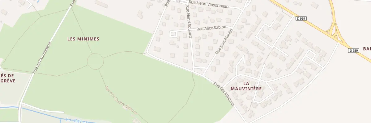 Plan du 17 Rue des Minimes à Surgères