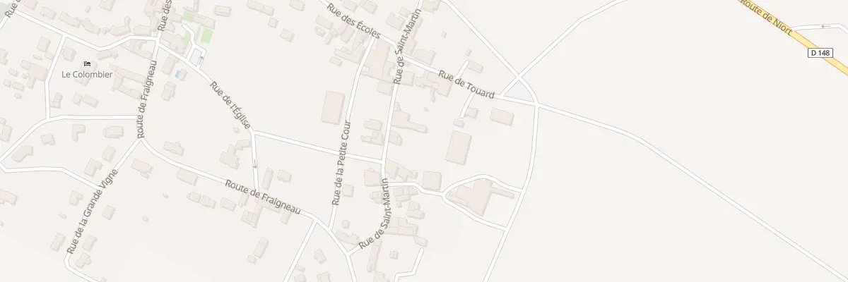 Plan du 51 Rue de saint-martin à Saint-Martin-de-Fraigneau