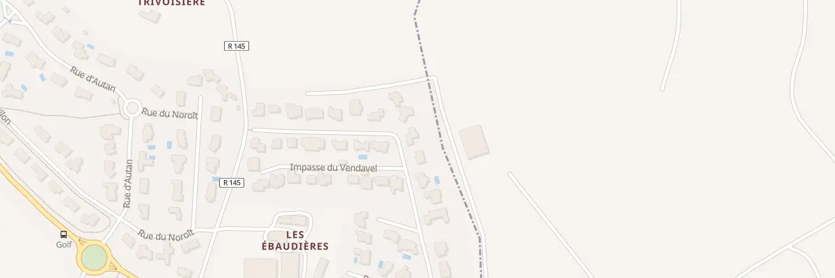 Plan du 16 Rue du Ponant à Changé