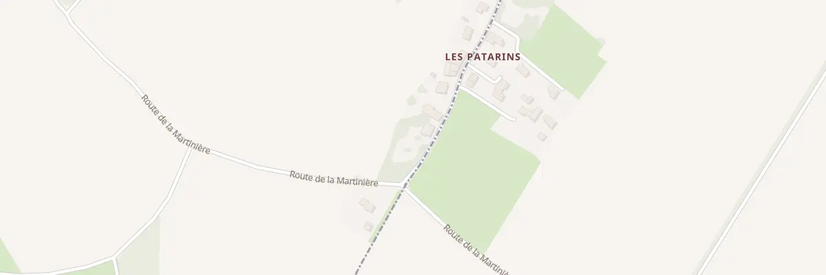 Plan du 5 Rue des Patarins aux Essards