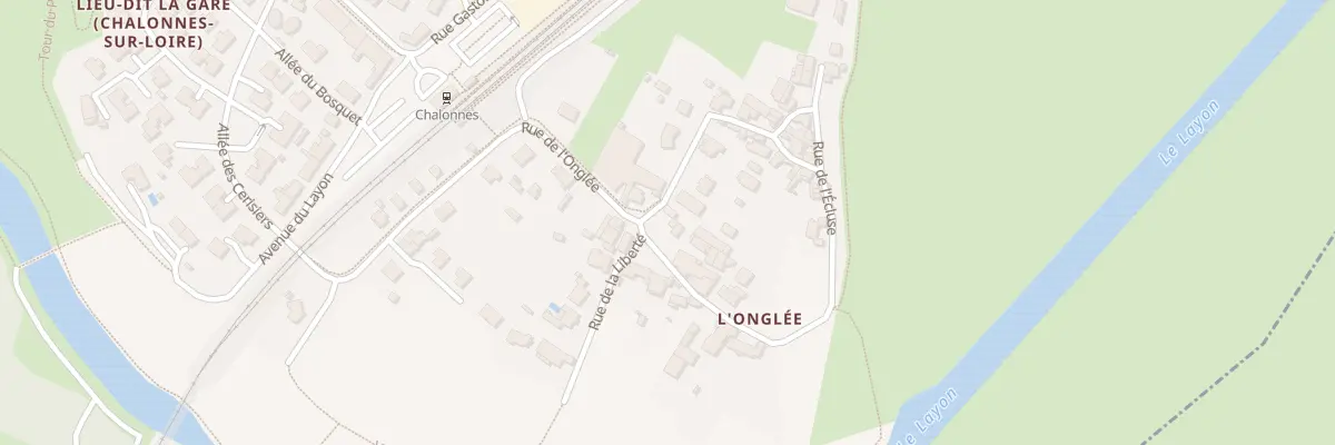 Plan du 19 Rue de l’Onglée à Chalonnes-sur-Loire