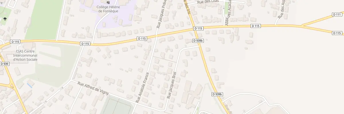 Plan du 12 Rue Jacques Brel à Surgères
