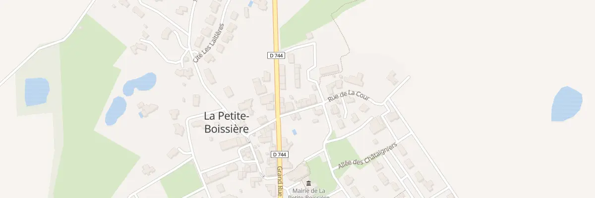 Plan du 6 Rue de la Cour à La Petite-Boissière