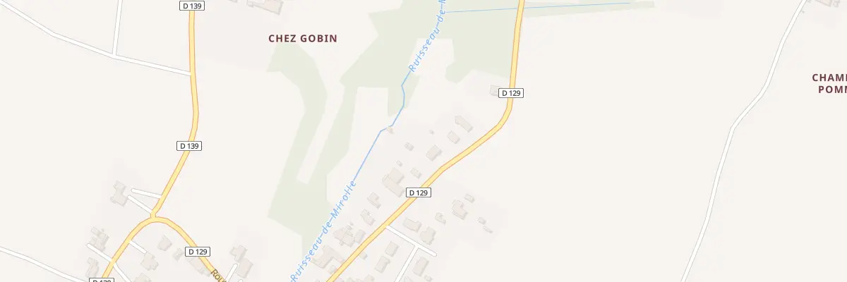 Plan du 45 Rte de Saintes à Saint-André-de-Lidon