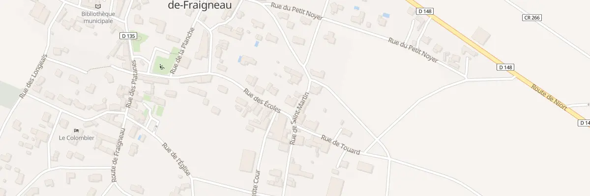 Plan du 30 Rue de saint-martin à Saint-Martin-de-Fraigneau