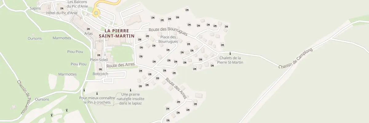 Plan du 9037 Che des Gentianes à Arette