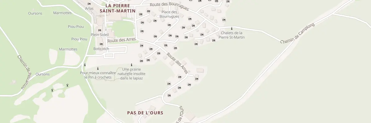 Plan du 9086 Rte des Arres à Arette