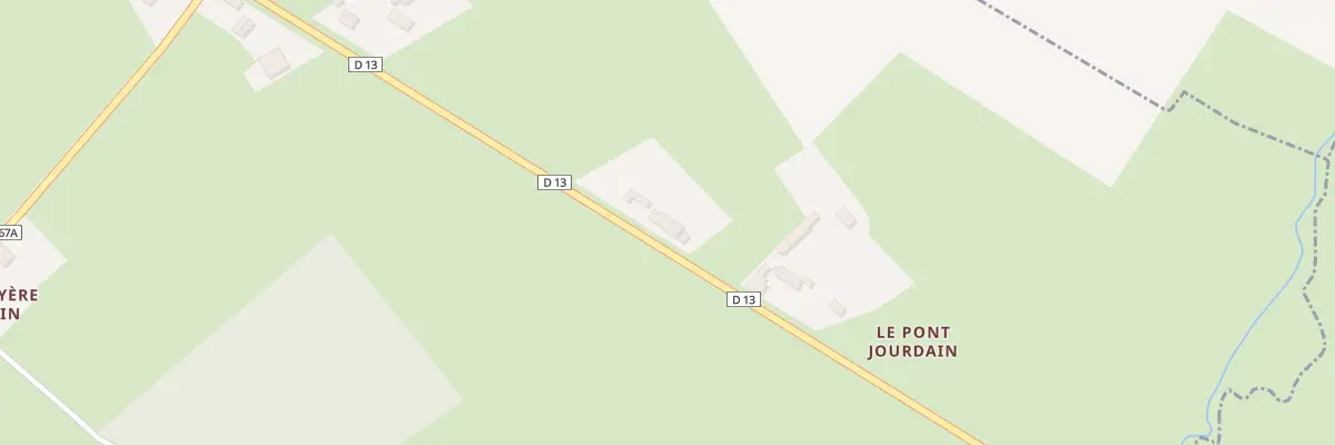 Plan du 349 Rte du Pont Jourdain à Saint-Paul-du-Vernay