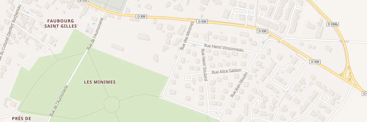 Plan du 5 Rue des Minimes à Surgères