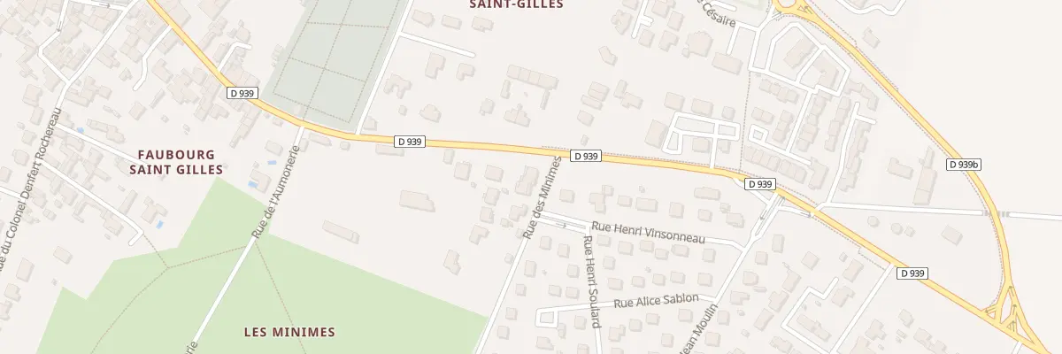 Plan du 2 Rue des Minimes à Surgères
