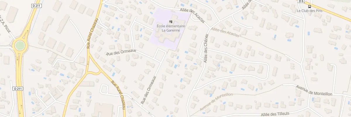 Plan du 15 Rue des Ormeaux à Saint-Médard-en-Jalles
