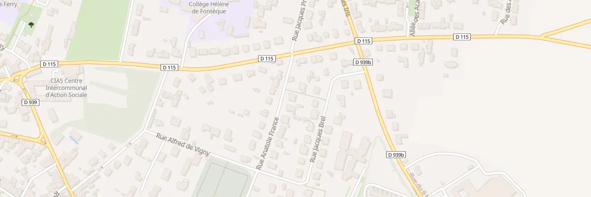 Plan du 29 Rue Anatole France à Surgères