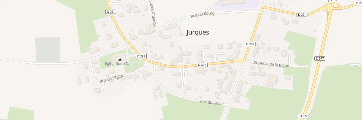 Plan du 16 Rue de la Mairie - Jurques à Dialan sur Chaîne