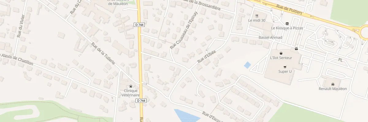 Plan du 15 Rue Cousseau de l’Epinay à Mauléon