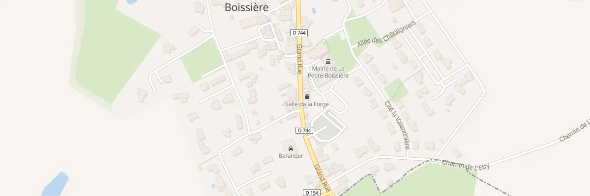 Plan du 16 Gr Grand Rue à La Petite-Boissière
