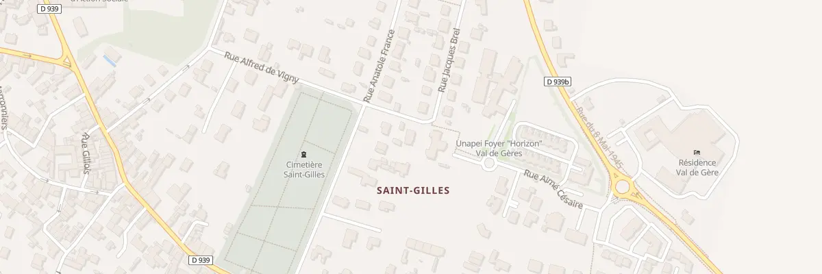 Plan du 3 Rue Jacques Brel à Surgères