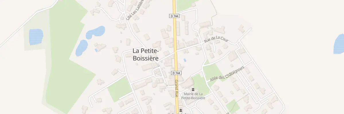 Plan du 42 Gr Grand Rue à La Petite-Boissière