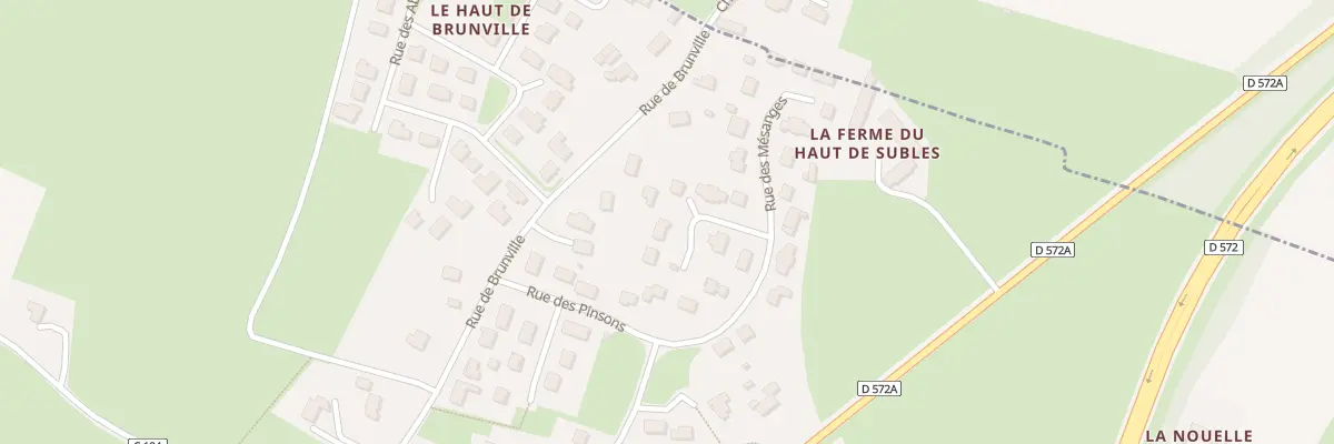 Plan du 6 Square des Rouge Gorges à Subles